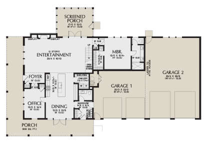 House Plan House Plan #29765 Drawing 1