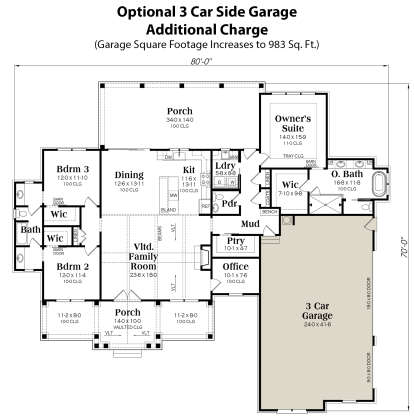 House Plan House Plan #29769 Drawing 3