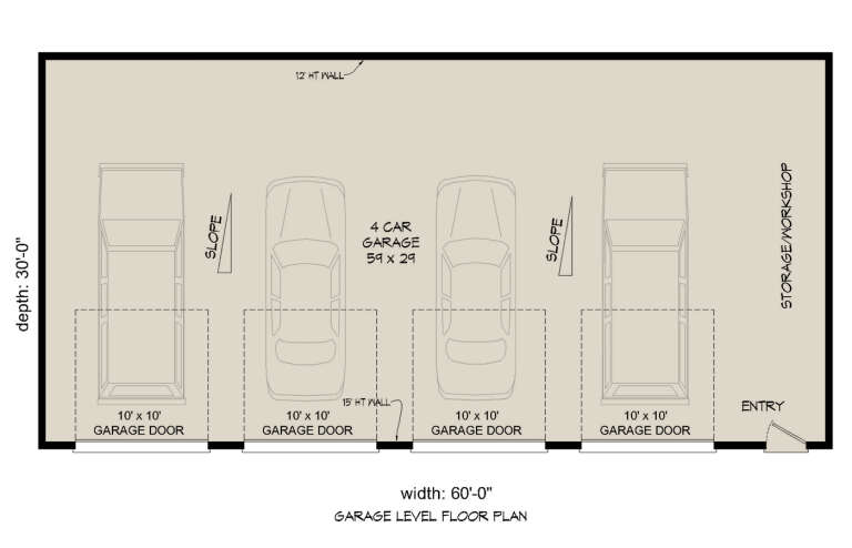 House Plan House Plan #29772 Drawing 1