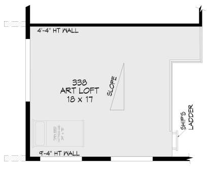 Loft for House Plan #940-00877