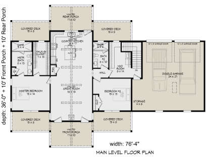 Main Floor  for House Plan #940-00878