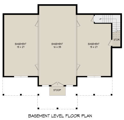 Basement for House Plan #940-00878