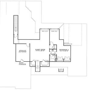 Floorplan 2 for House Plan #110-00070