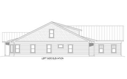 Farmhouse House Plan #940-00882 Elevation Photo