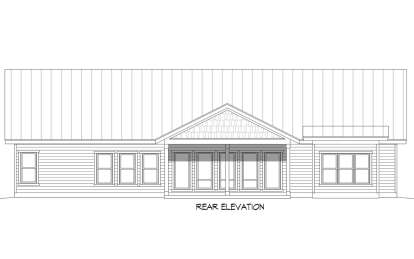 Farmhouse House Plan #940-00882 Elevation Photo