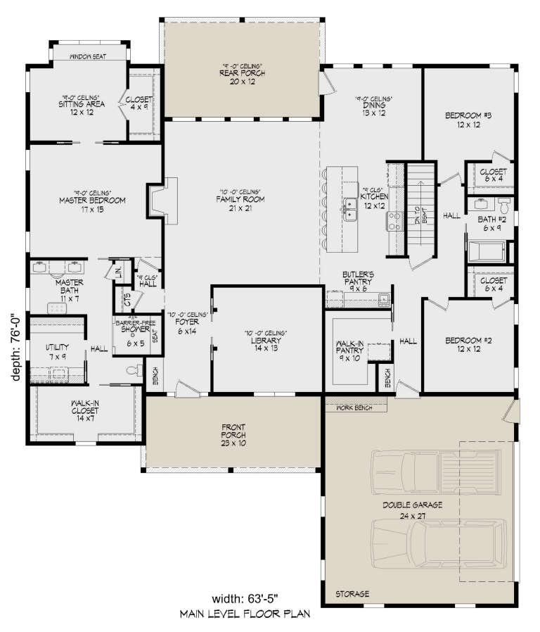 House Plan House Plan #29781 Drawing 1