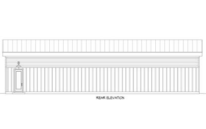 Modern House Plan #940-00883 Elevation Photo