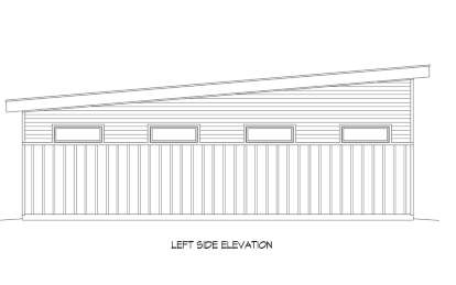 Modern House Plan #940-00883 Elevation Photo