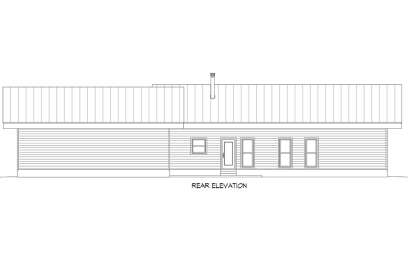 Modern House Plan #940-00884 Elevation Photo