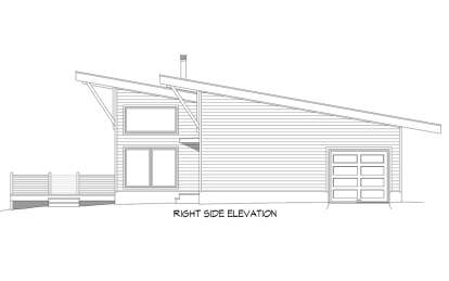 Modern House Plan #940-00884 Elevation Photo