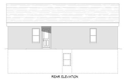 Modern House Plan #940-00885 Elevation Photo