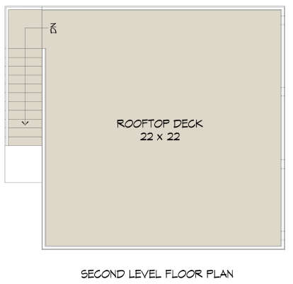 Deck for House Plan #940-00886