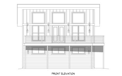 Modern House Plan #940-00888 Elevation Photo