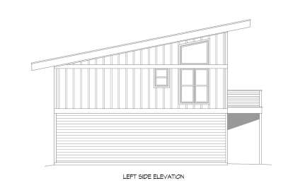 Modern House Plan #940-00888 Elevation Photo