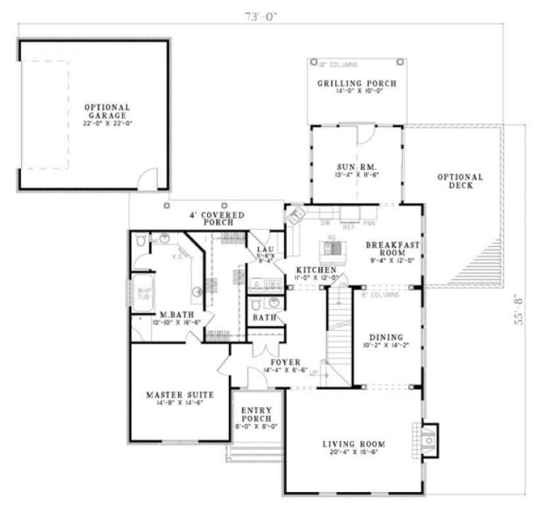 House Plan House Plan #2979 Drawing 1