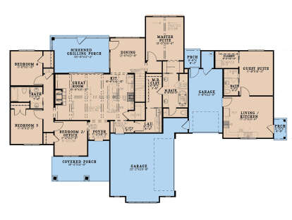 Main Floor  for House Plan #8318-00364