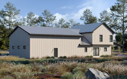 Barn House Plan #402-01807 Elevation Photo