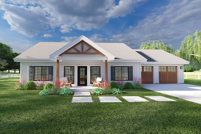 House Plan House Plan #29793 Front Elevation 