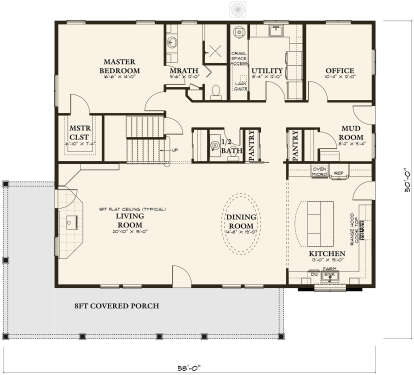 Main Floor for House Plan #8387-00001