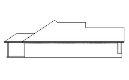 Ranch House Plan #677-00021 Elevation Photo