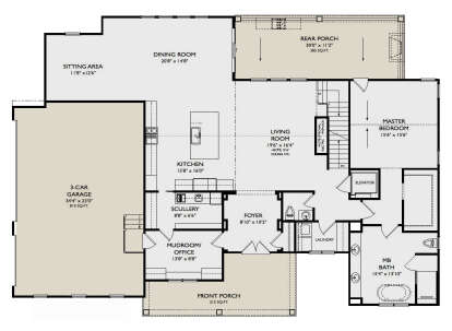 Main Floor for House Plan #957-00111