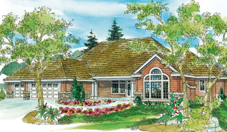 House Plan House Plan #2980 Front Elevation