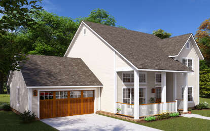 Traditional House Plan #4848-00395 Elevation Photo