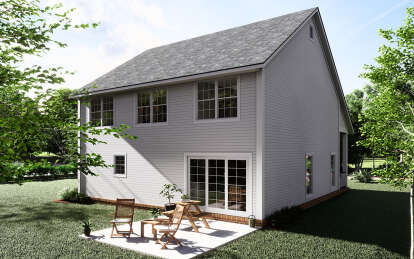 Farmhouse House Plan #4848-00396 Elevation Photo