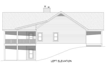 Mountain House Plan #940-00890 Elevation Photo