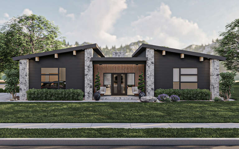 House Plan House Plan #29808 Front Elevation 