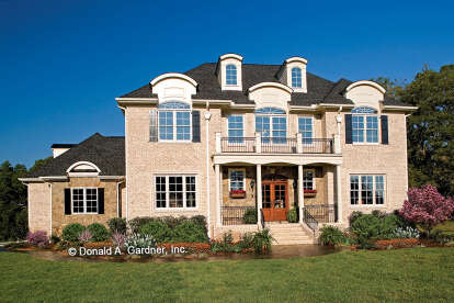 European House Plan #2865-00397 Build Photo