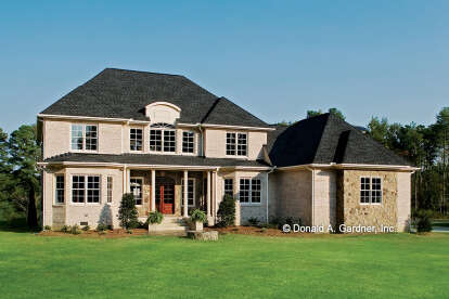 European House Plan #2865-00397 Build Photo