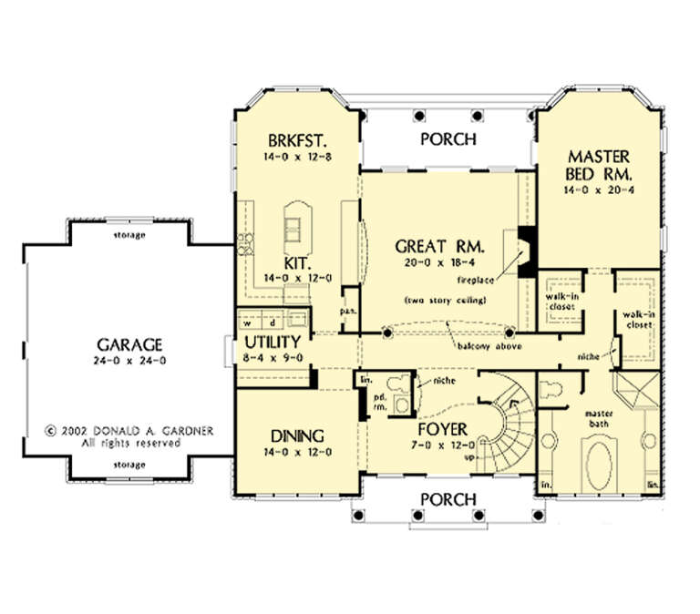 House Plan House Plan #29810 Drawing 1