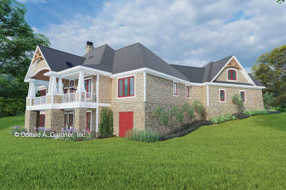 Craftsman House Plan #2865-00401 Elevation Photo