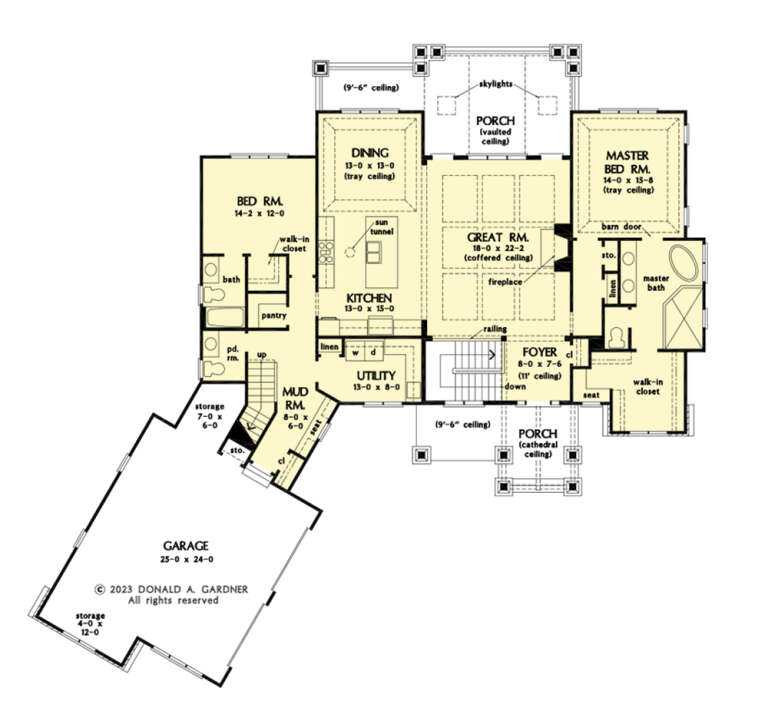 House Plan House Plan #29814 Drawing 1