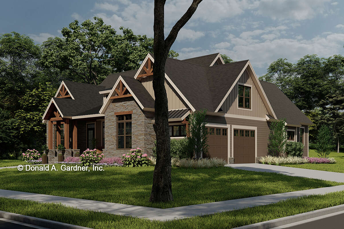 Craftsman House Plan #2865-00402 Elevation Photo