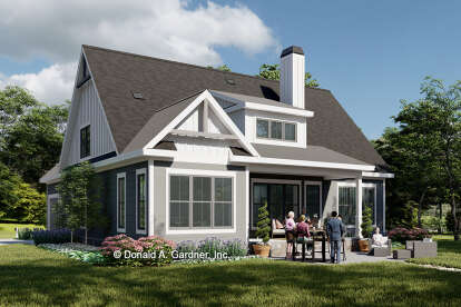 Modern Farmhouse House Plan #2865-00403 Elevation Photo