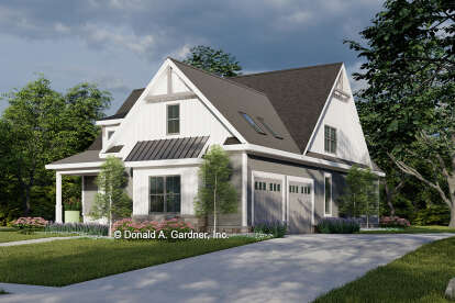 Modern Farmhouse House Plan #2865-00403 Elevation Photo