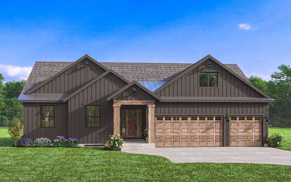 House Plan House Plan #29817 Front Elevation 