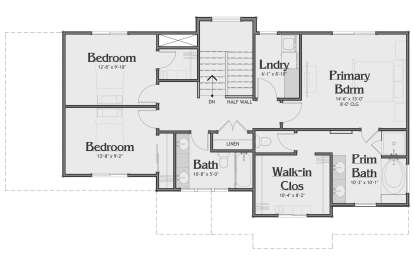 Second Floor for House Plan #6785-00009