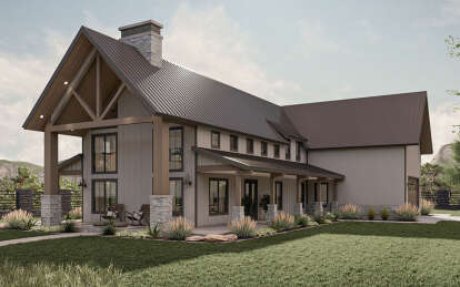 Barn House Plan #963-00838 Elevation Photo