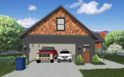 Farmhouse House Plan #6785-00010 Elevation Photo