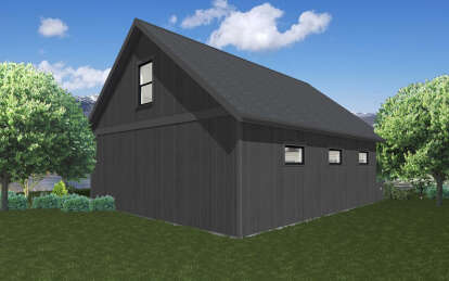 Farmhouse House Plan #6785-00010 Elevation Photo