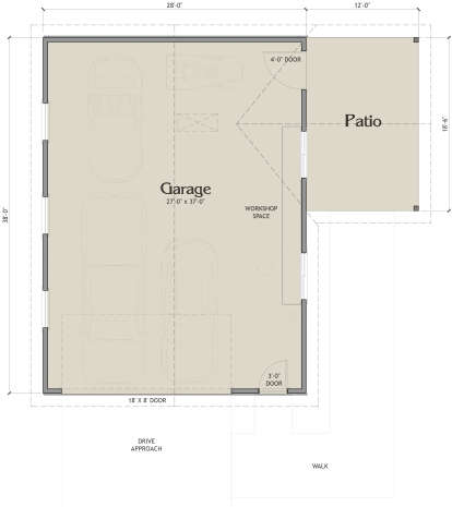 House Plan House Plan #29825 Drawing 1