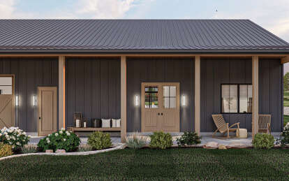 Barn House Plan #963-00841 Elevation Photo