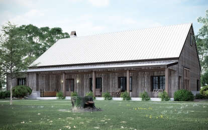 Barn House Plan #5995-00032 Elevation Photo