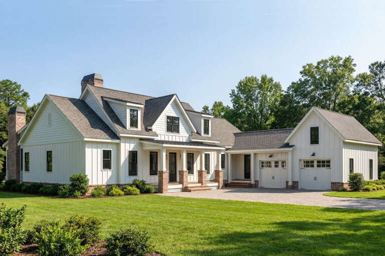 House Plan House Plan #29829 Angled Front Elevation