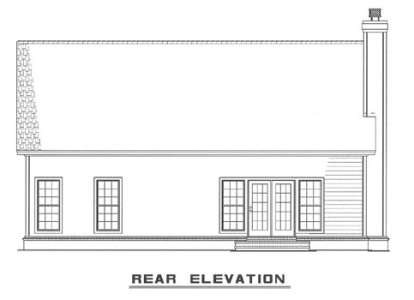 Cottage House Plan #110-00073 Elevation Photo