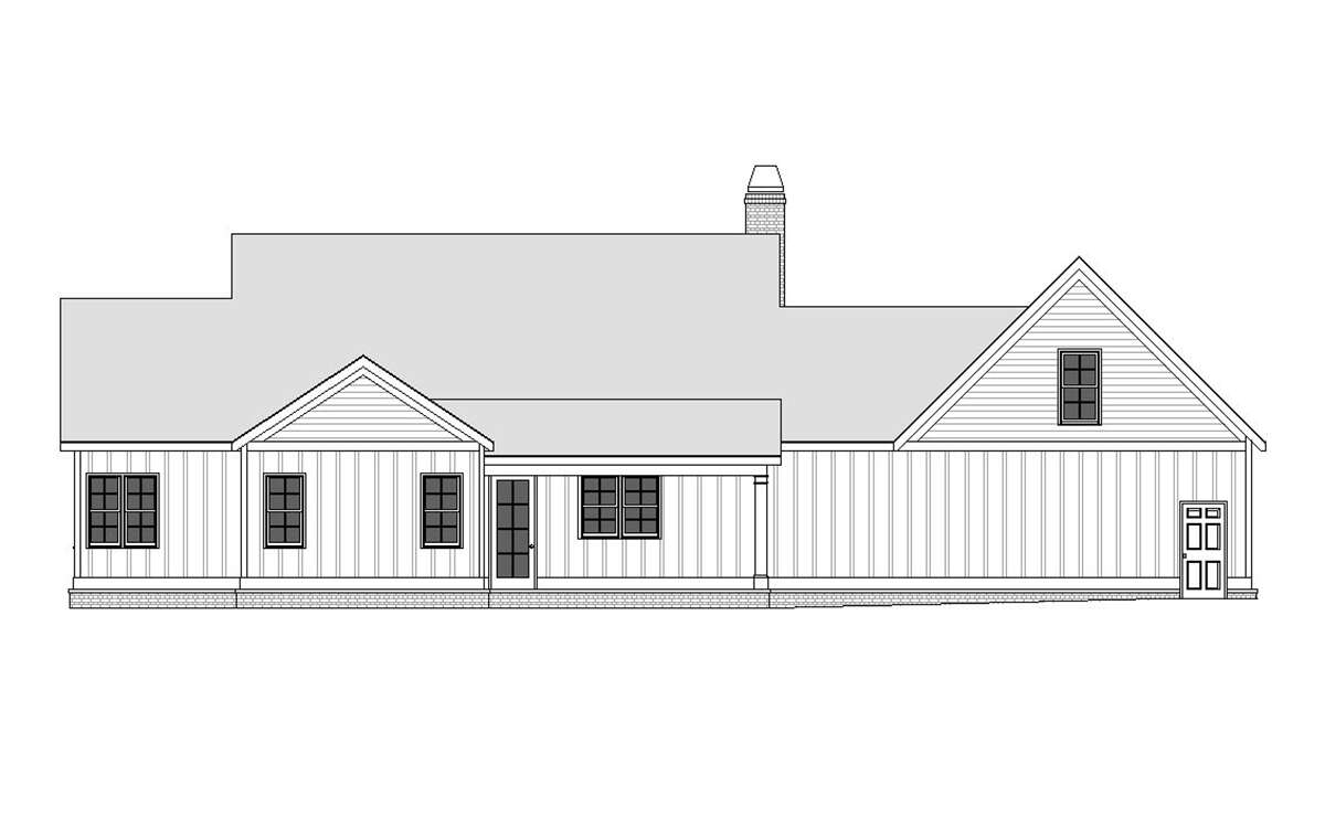 Modern Farmhouse House Plan #957-00113 Elevation Photo