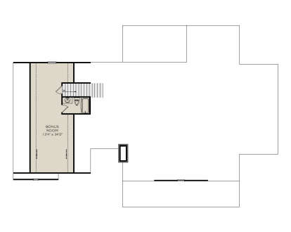 Bonus Room for House Plan #957-00113